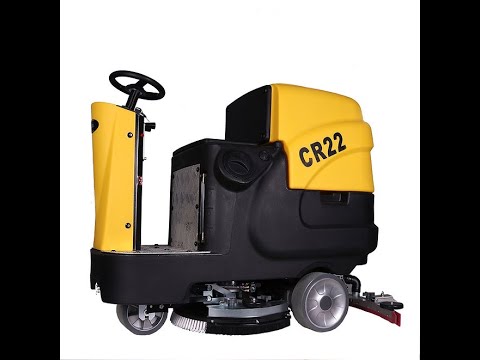 CR22 ride on floor scrubber machine