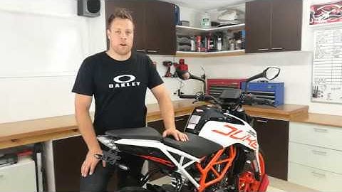 Installing a Mustard Bikes tail tidy on a 2017 - 2023 KTM Duke 390