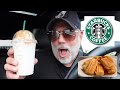 TRYING STARBUCKS CINNAMON CHURRO FRAPPUCCINO!