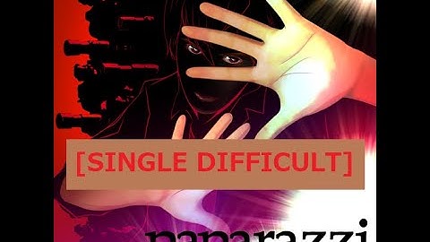 【DDR A20 PLUS】paparazzi [SINGLE DIFFICULT] - 譜面確認用