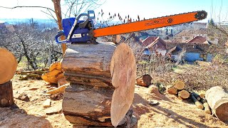 FarmerTec Holzfforma G395xp 105cm, big wood !!! by poparamiro's chainsaws 6,948 views 3 months ago 3 minutes, 16 seconds