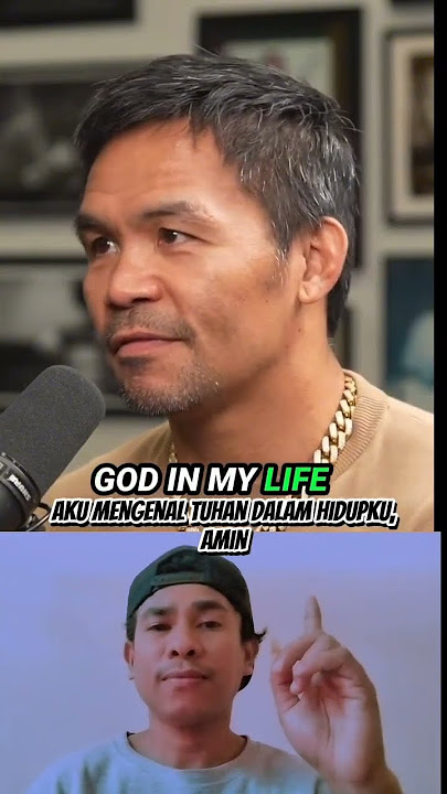 Manny Pacquiao: bagian terbaik bukan ketika menjadi juara melainkan ketika mengenal Yesus #Yesus