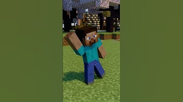 Minecraft Blender Test #1 #minecraft #blender #shorts #fyp #3danimation #minecraftanimation