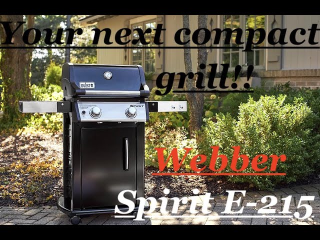 Check out your next grill. Weber Spirit E 215 - YouTube
