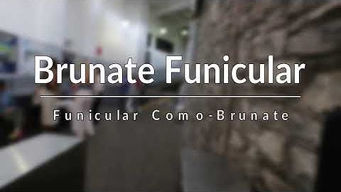 Como-Brunate Funicular | Lake Como | Lombardy |Italy 🇮🇹 | 2023