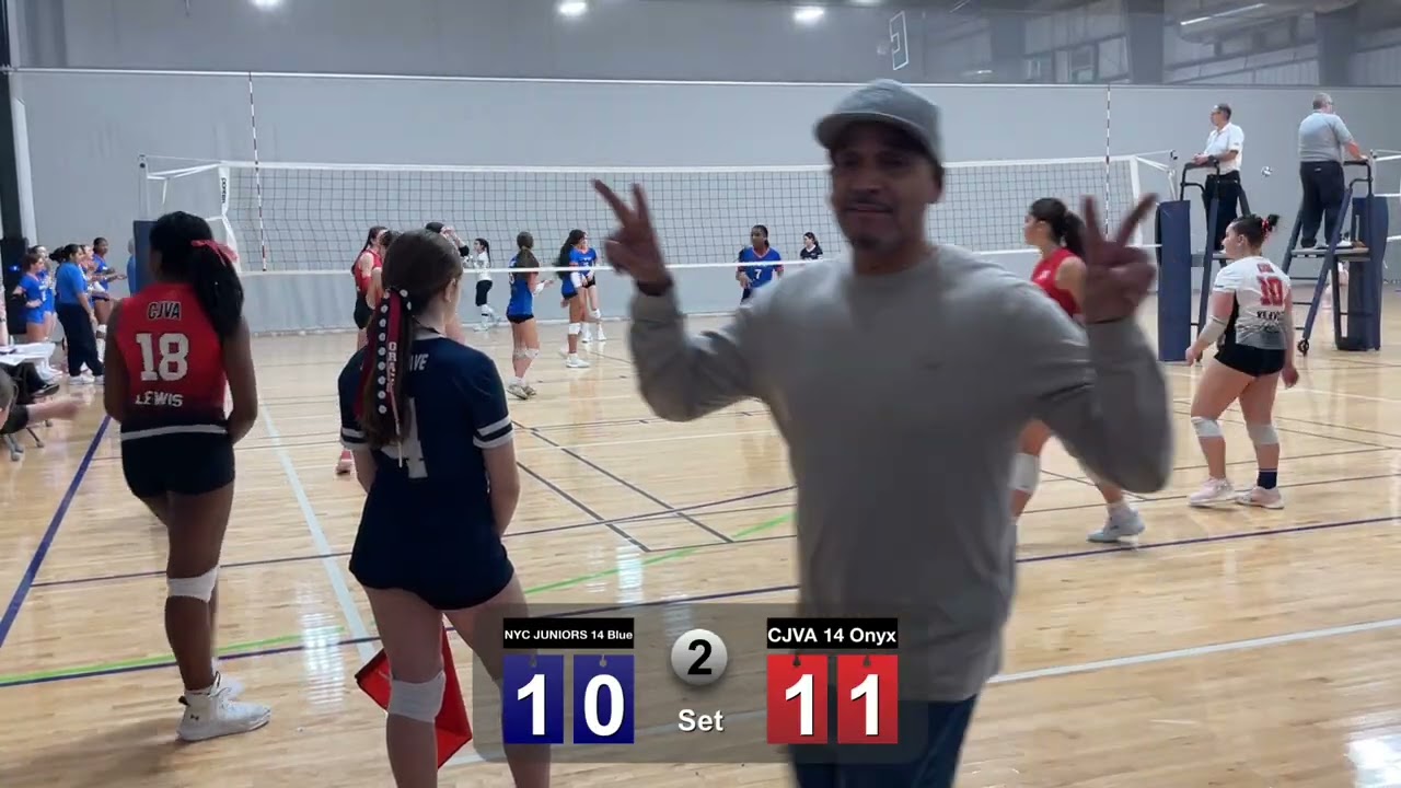 NYC Juniors 14 Travel Blue vs CJVA 14 Onyx set 2  (no audio)
