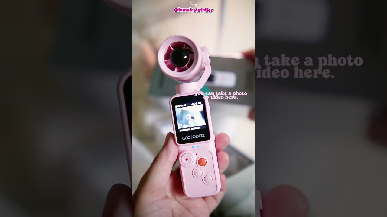 camera + handheld fan?! 💕🥰💖