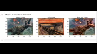 AI image creation using neural style transfer with GAN approach | best project institutes