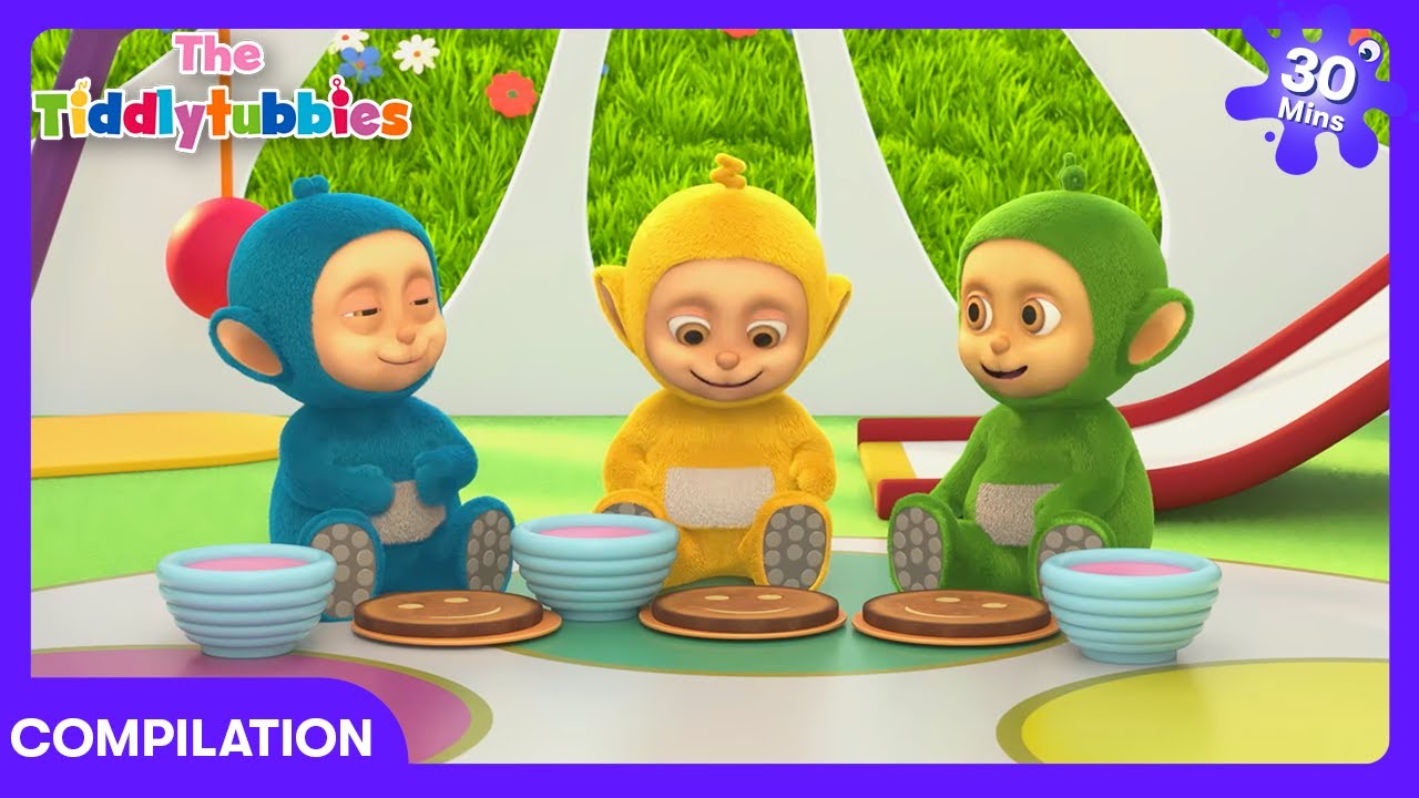 Teletubbies - Piknikowe przyjęcie herbaciane | Bajki dla dzieci | WildBrain Przedszkole