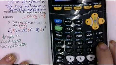 4 1 Graphing Polynomial Functions  Day 1