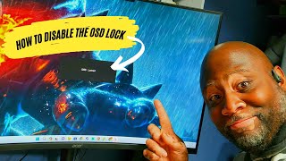 How to DISABLE the Acer Nitro 320Q & 322QU OSD Lock What Does Osd Lock Mean