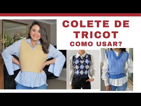 Vídeo: Como Tricotar Um Colete Da Moda