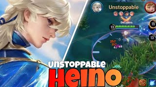 HEINO GAMEPLAY (BEST MID LANE) - HOK