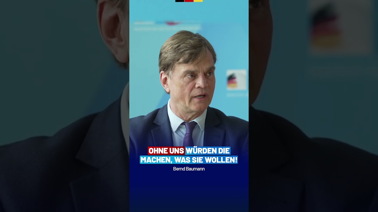 Die CDU hat die Wahl: Untergehen oder Mitte-Rechts-Politik machen! Bernd Baumann spricht Klartext