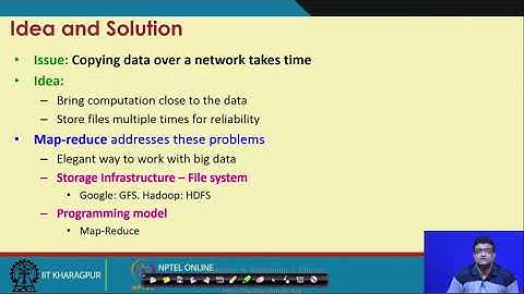 Lecture 26: Map-reduce and Hadoop