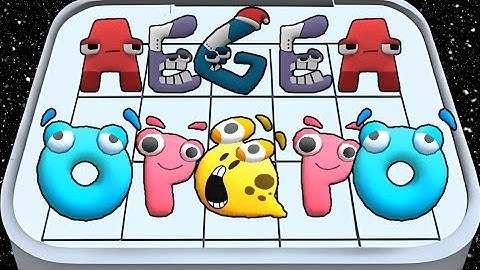 Merge ABC Letter Go Vs Merge Alphabet Fusion Rainbow Max Level Gameplay