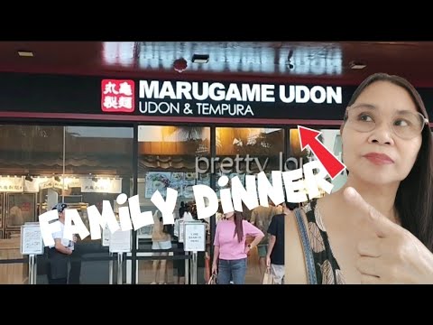 ANG BAGONG BUKAS NA MARUGAME UDON JAPANESE RESTAURANT