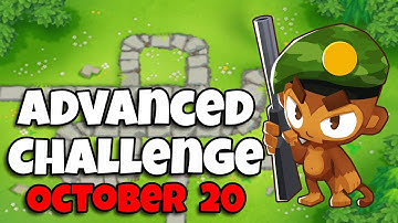 BTD6 Advanced Challenge | tHe PoWeR oF 0 0 0 sNiPeR | October 20 2023