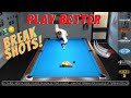 How to play straight pool break balls