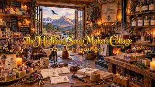🧼 The Highland Soap Maker’s Cottage | Soft Celtic Ambience & Cozy Mountain Relaxation 🍃🔥Soft Music screenshot 5