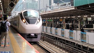 常磐線E657系水ｶﾂK9編成10B特急ひたち13号仙台行き13M 東京到着