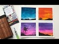 Sky Watercolor Ideas For Beginners | Easy Watercolor Painting Sky Watercolor Ideas For Beginners | Easy Watercolor Painting