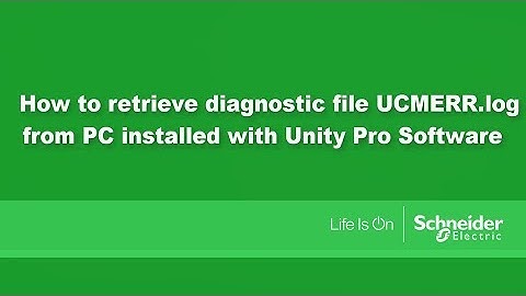 How to Retrieve Unity Pro Diagnostic File