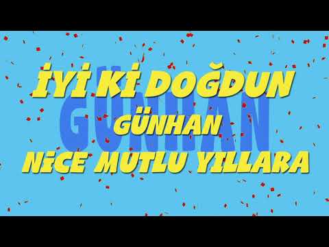 İyi ki doğdun GÜNHAN - İsme Özel Ankara Havası Doğum Günü Şarkısı (FULL VERSİYON) (REKLAMSIZ)