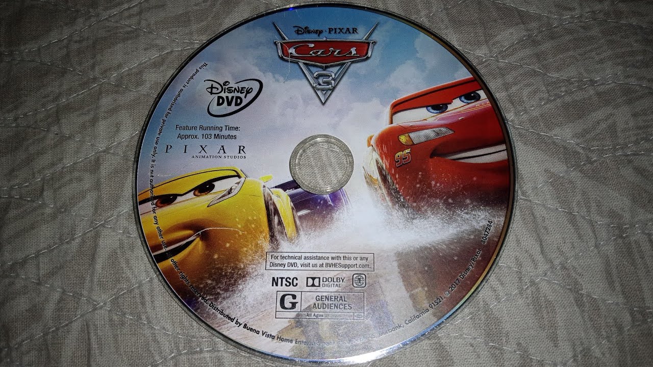Opening to Cars 3 2017 DVD (Main Menu/Español Options) - YouTube