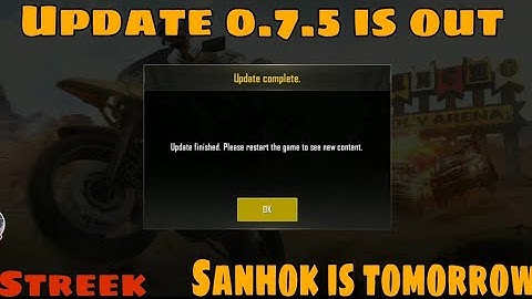 UPDATE 0.7.5 IS OUT!!! ANDROID,IOS,EMULATOR|PUBG MOBILE| VICKYSTREEK