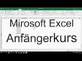Excel 2013, 2016: Anfängerkurs - Der Grundkurs für Einsteiger [Tutorial, Teil 1]
