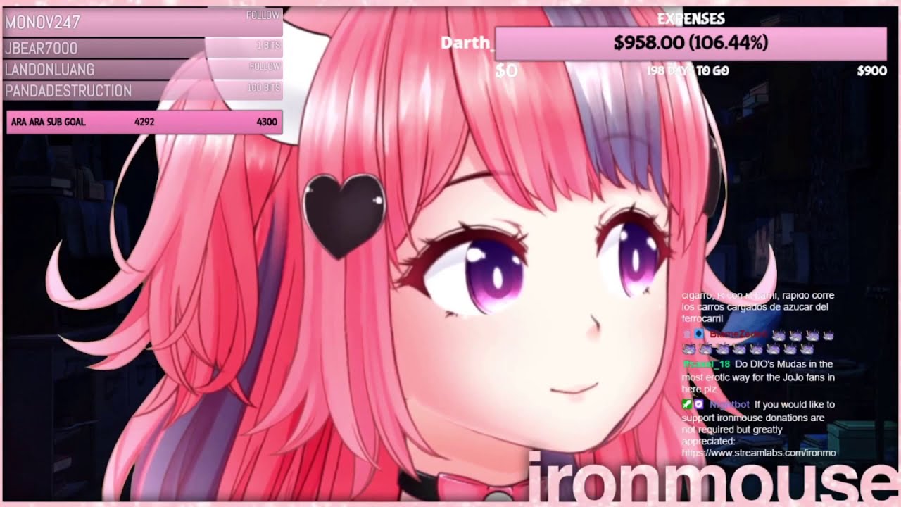 Ironmouse asks the important questions: Can you get a boner in space