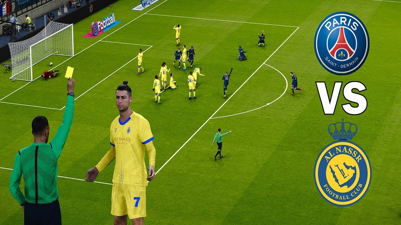 PSG VS AL NASSR | Ronaldo vs Messi 2023 Club Friendly Match | eFootball ...