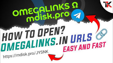 How To Open Omegalinks Url | How To Open mdisk.pro link ko open kaise kare 2023 | Url Shortner