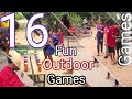 16 collections of fun outdoor games