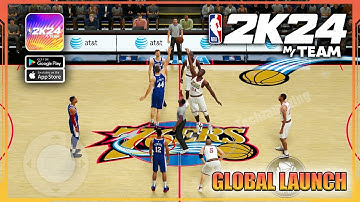 NBA 2K24 MyTEAM Mobile Global Launch Gameplay (Android, iOS)