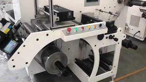 Full Servo Film Slitting Machine With Stroboscope 350meters/min Label Slitter Rewinder