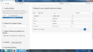 powdR 1.0.0: Tutorial 3 - Reference Library Editor
