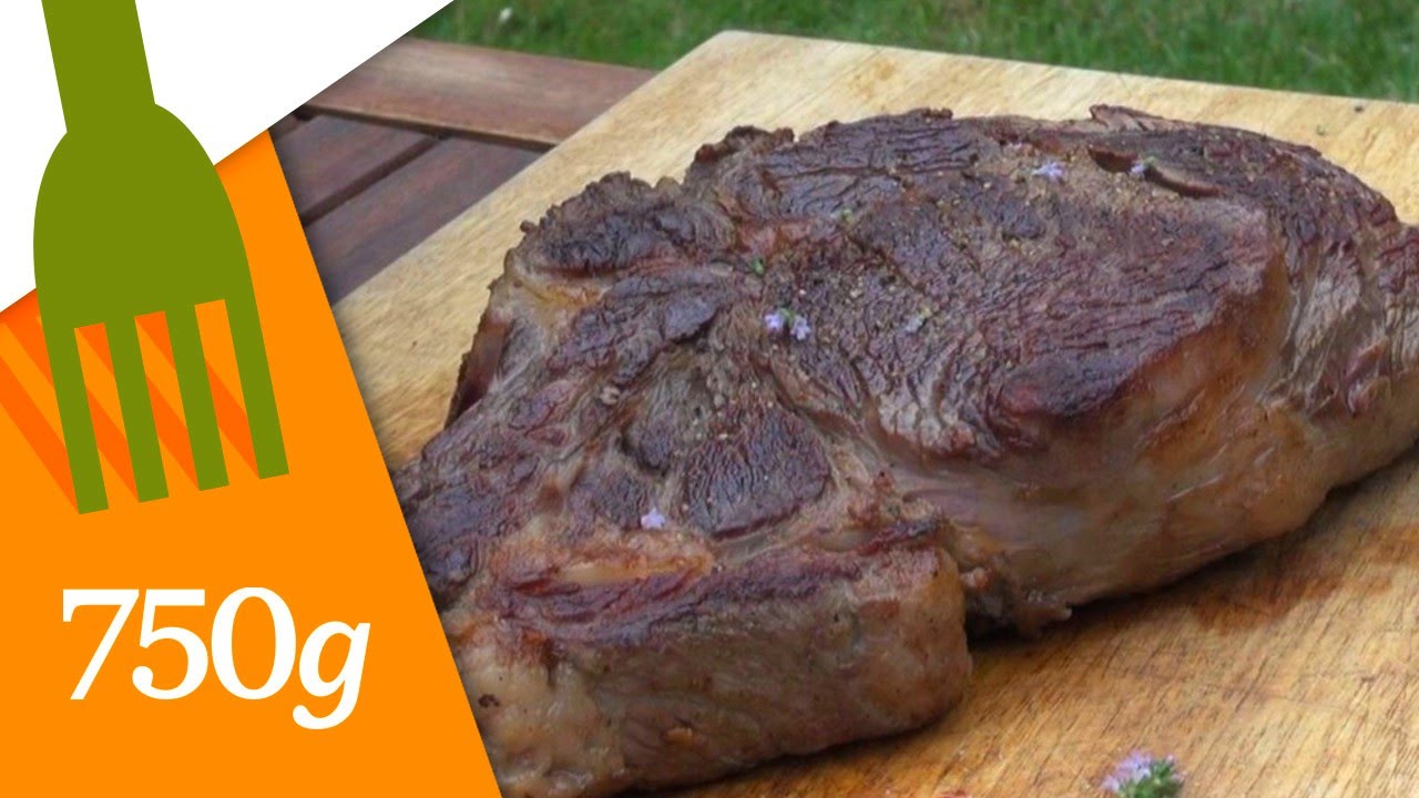 Recette De Cote De Boeuf A La Plancha 750g Youtube