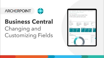 Change and Customize Fields in Dynamics 365 Business Central