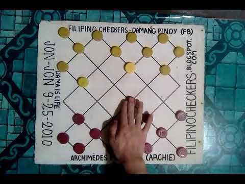 Filipino Checkers (Dama) by Archimedes Mendoza Quilet: Filipino