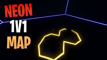 How To Make a Neon 1v1 Map Tutorial - Fortnite Creative Mode Easy