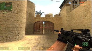 Counter-Strike: Source 2023 gameplay de_dust2 [ ME VS BOTS ]