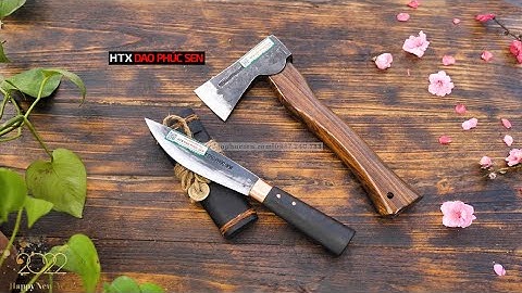 COMBO DAO ĐI RỪNG MINI - NHỎ GỌN CHO MỌI CHUYẾN ĐI - HÀNG CHUẨN CỦA HTX DAO PHÚC SEN