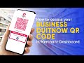 Toegang krijgen tot uw bedrijf DuitNow QR-code in Merchant Dashboard