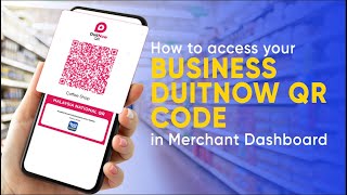 How To Access Your Business DuitNow QR Code In Merchant Dashboard screenshot 1