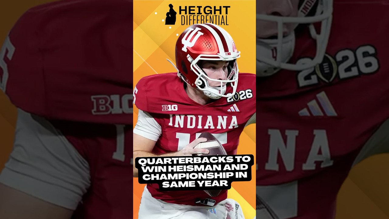 Mendoza Joins Elite Club | Name the 5 QBs Who Won Heisman & Title in Same Year