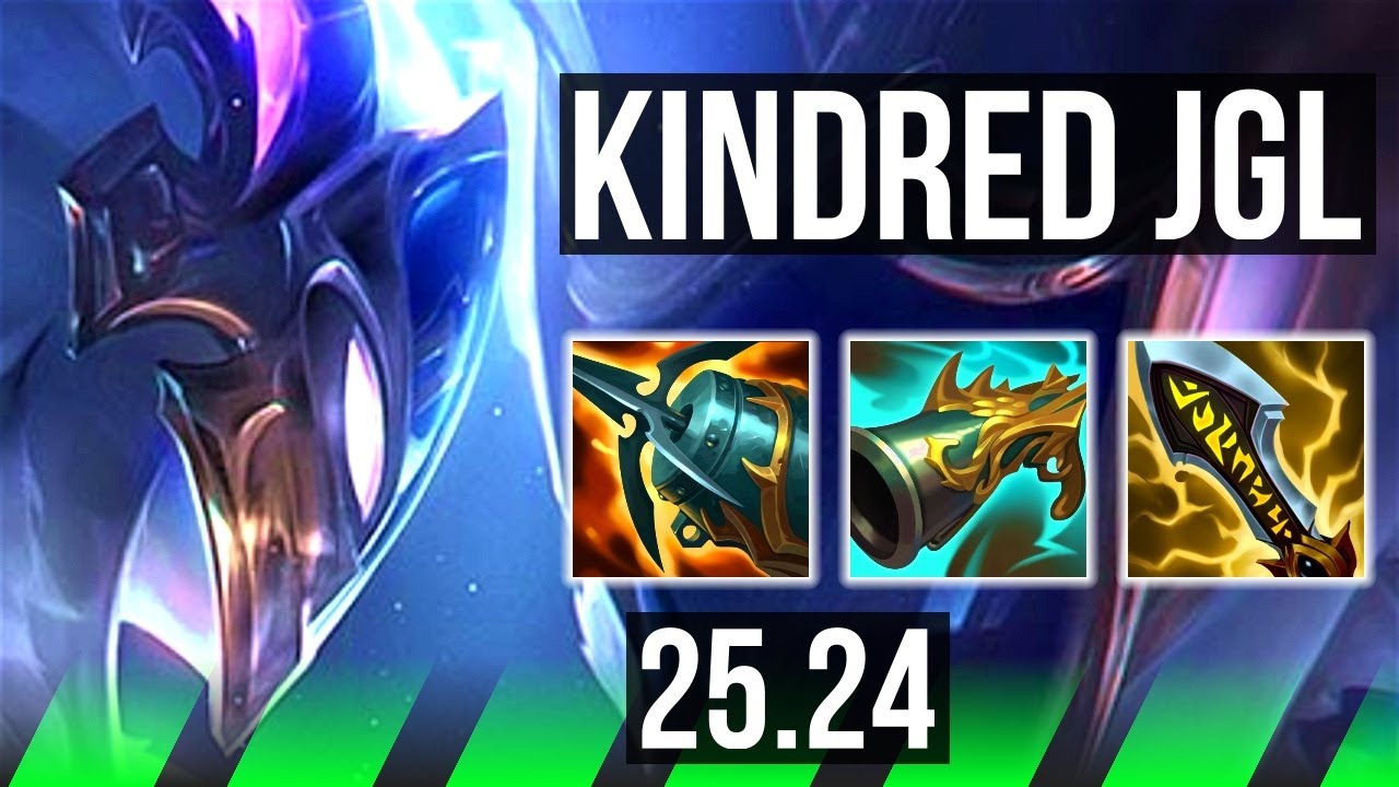 KINDRED vs MASTER YI (JGL) | KR Challenger | 25.24