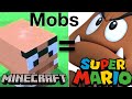 Minecraft Super Mario Pack Mob Comparison