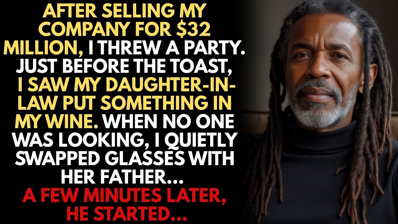 My Daughter-in-law Thought I Didn't Notice Her Putting Something In My Drink, So I Switched Glasses.